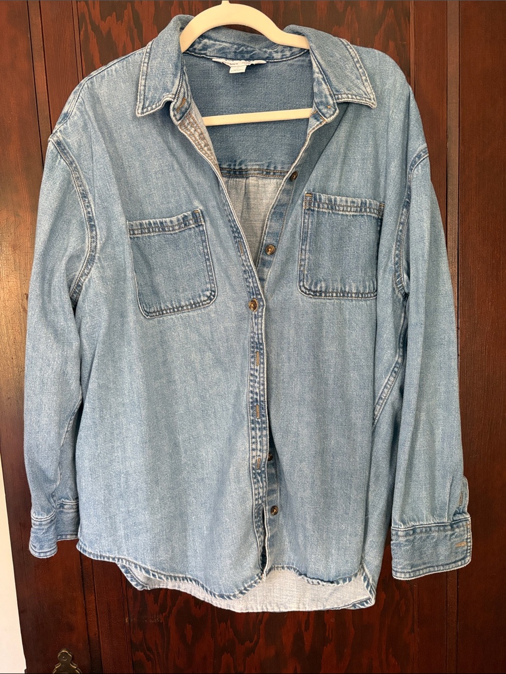 Old Navy Boyfriend Shirt, L
